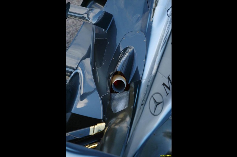 McLaren. Winter F1 Testing, November 26th 2003, Barcelona, Spain.