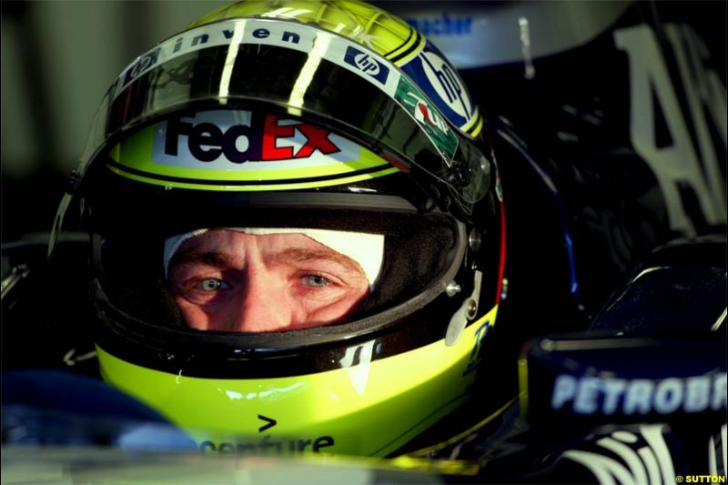 Winter F1 Testing, December 4th, 2003, Jerez, Spain.