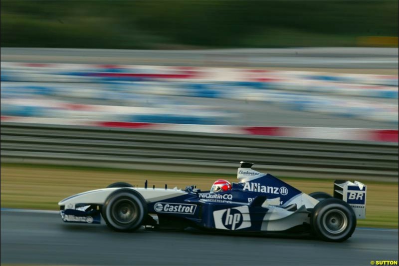 Winter F1 Testing, December 4th, 2003, Jerez, Spain.