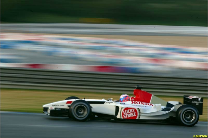 Winter F1 Testing, December 4th, 2003, Jerez, Spain.