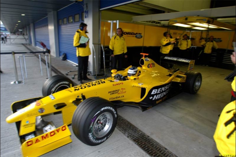 Winter F1 Testing, December 3rd, 2003, Jerez, Spain.