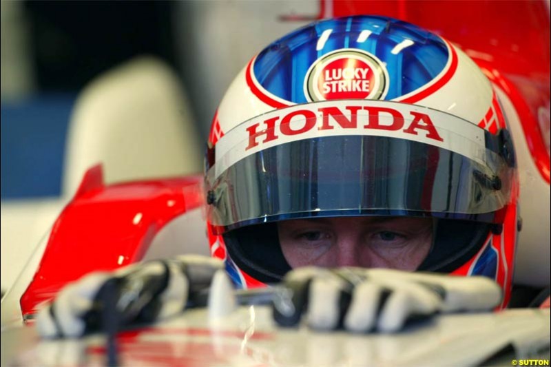 Winter F1 Testing, December 3rd, 2003, Jerez, Spain.