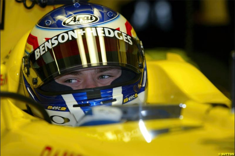 Winter F1 Testing, December 3rd, 2003, Jerez, Spain.