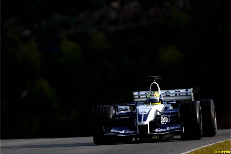 Winter F1 Testing, December 3rd, 2003, Jerez, Spain.