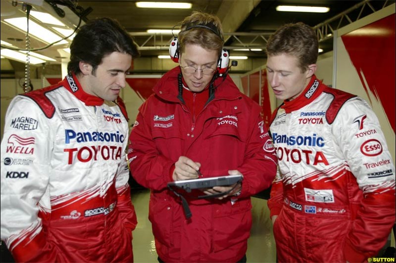 Winter F1 Testing, December 3rd, 2003, Barcelona, Spain.