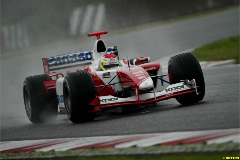 Winter F1 Testing, December 3rd, 2003, Barcelona, Spain.