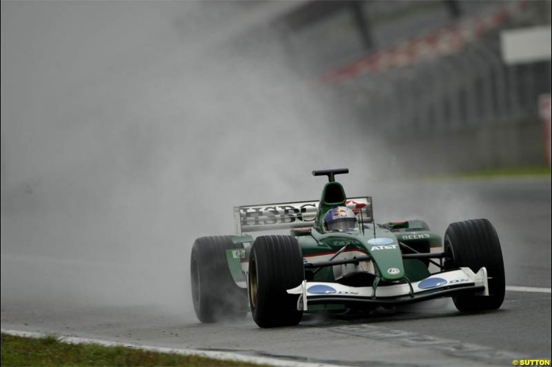 Winter F1 Testing, December 3rd, 2003, Barcelona, Spain.
