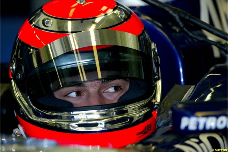 Winter F1 Testing, December 2nd, 2003, Jerez, Spain.