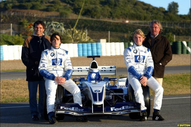 Winter F1 Testing, December 2nd, 2003, Jerez, Spain.