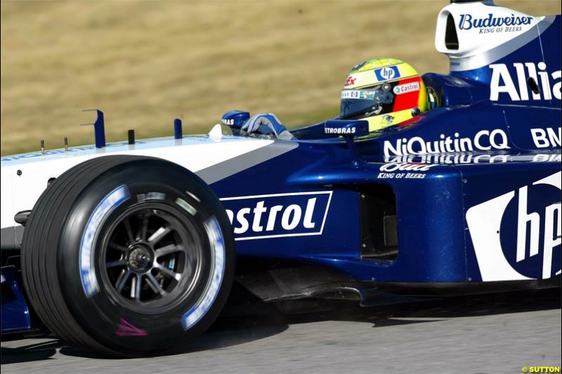 Winter F1 Testing, December 2nd, 2003, Jerez, Spain.