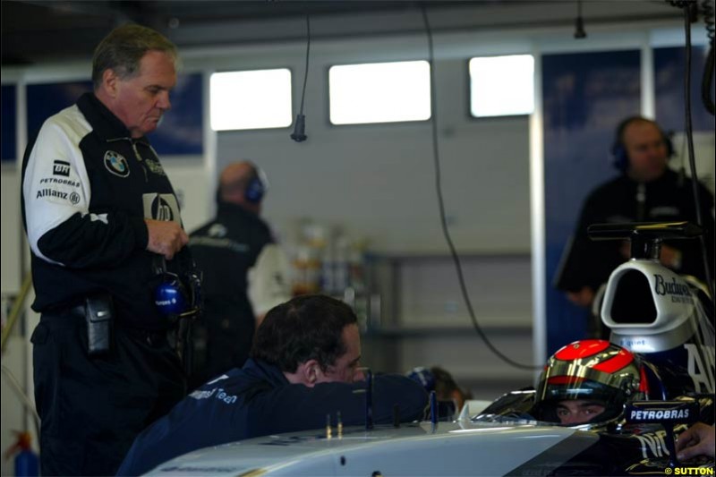 Winter F1 Testing, December 2nd, 2003, Jerez, Spain.
