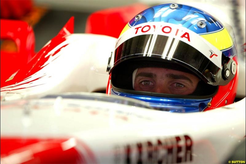 Winter F1 Testing, December 2nd, 2003, Barcelona, Spain.