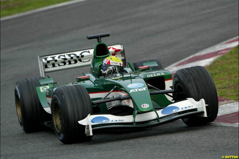 Winter F1 Testing, December 2nd, 2003, Barcelona, Spain.