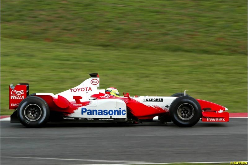 Winter F1 Testing, December 2nd, 2003, Barcelona, Spain.