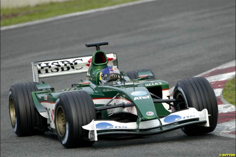Winter F1 Testing, December 2nd, 2003, Barcelona, Spain.