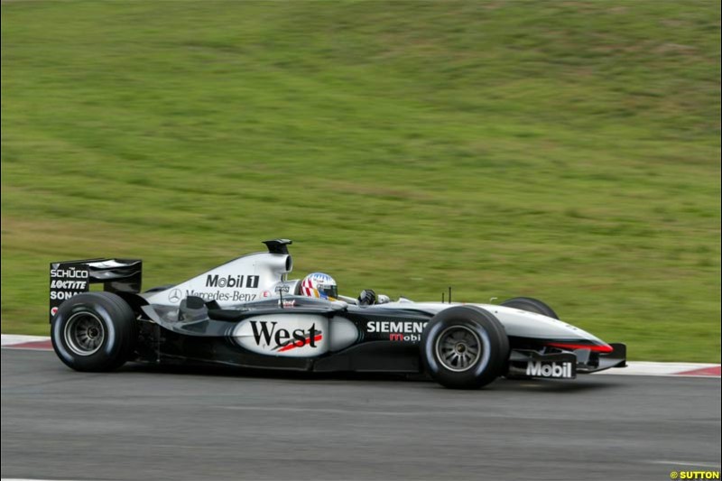 Winter F1 Testing, December 2nd, 2003, Barcelona, Spain.