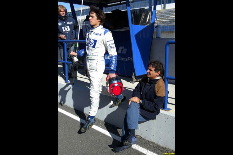 Winter F1 Testing, December 2nd, 2003, Jerez, Spain.