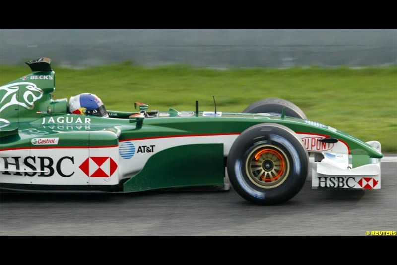 Winter F1 Testing, December 2nd, 2003, Barcelona, Spain.