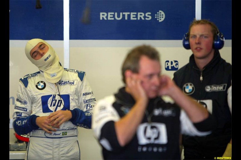 Winter F1 Testing, December 2nd, 2003, Jerez, Spain.
