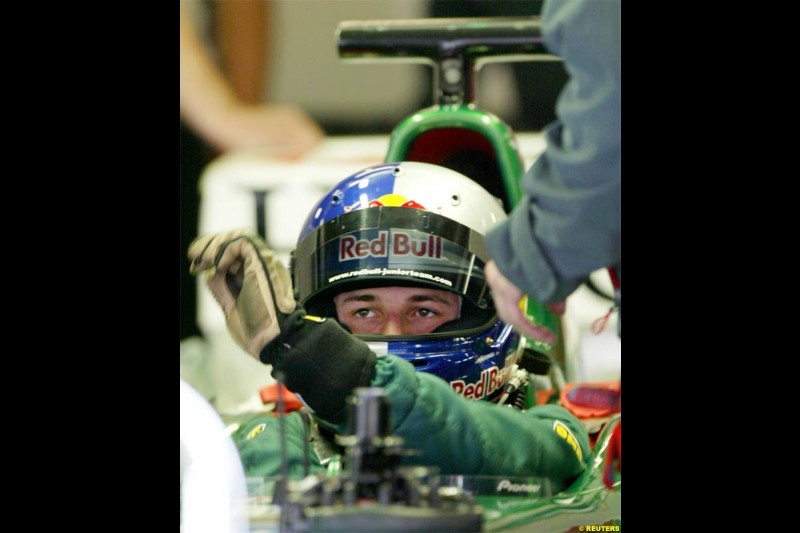 Winter F1 Testing, December 2nd, 2003, Barcelona, Spain.