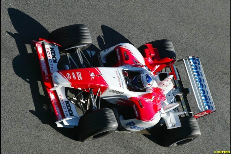 Jerez F1 testing, 9-11 December 2003.