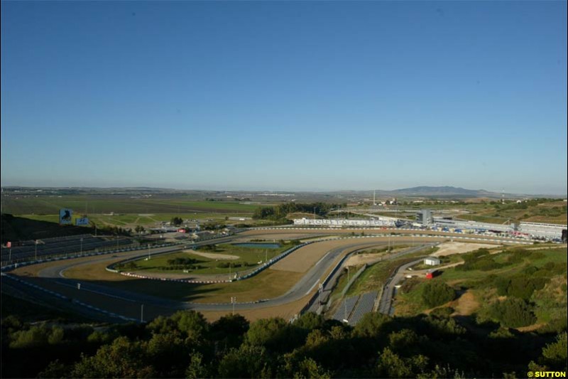Jerez F1 testing, 9-11 December 2003.