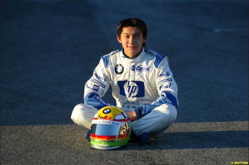 Jerez F1 testing, 9-11 December 2003.