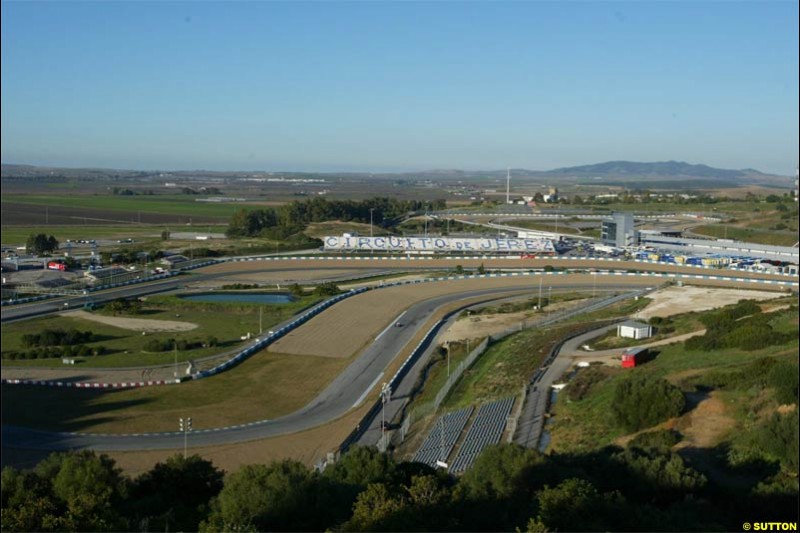 Jerez F1 testing, 9-11 December 2003.