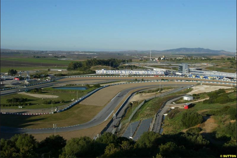 Jerez F1 testing, 9-11 December 2003.
