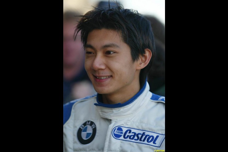 Jerez F1 testing, 9-11 December 2003.