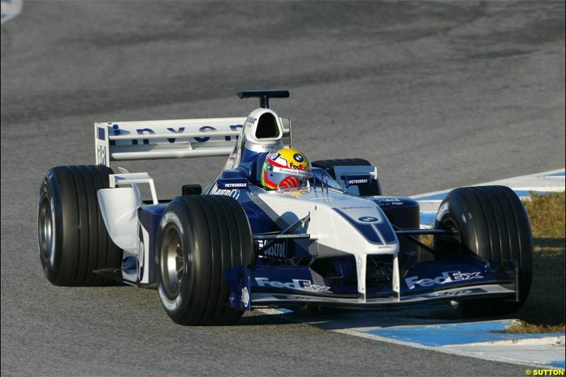 Jerez F1 testing, 9-11 December 2003.