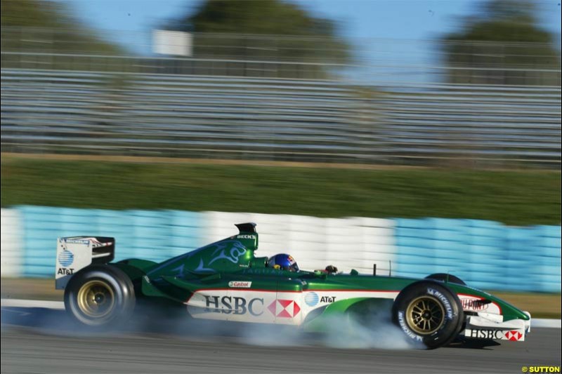 Jerez F1 testing, 9-11 December 2003.