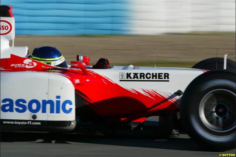 Jerez F1 testing, 9-11 December 2003.
