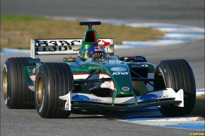 Jerez F1 testing, 9-11 December 2003.