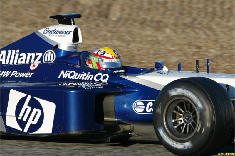 Jerez F1 testing, 9-11 December 2003.