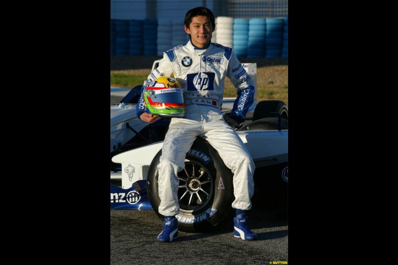 Jerez F1 testing, 9-11 December 2003.