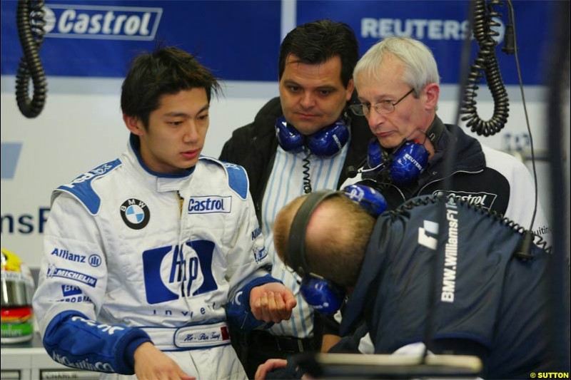 Jerez F1 testing, 9-11 December 2003.
