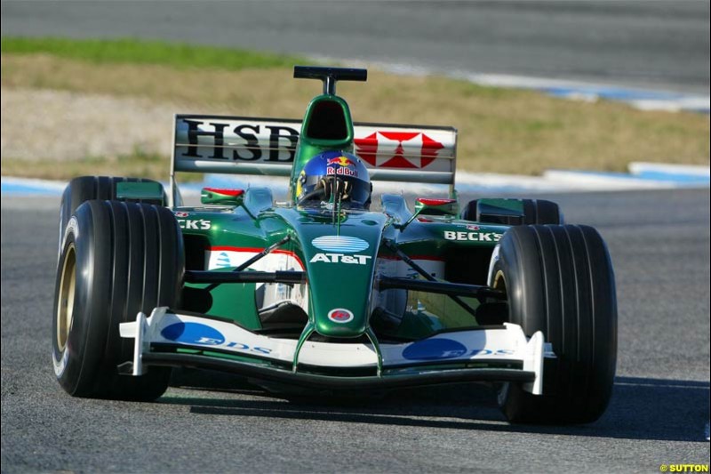 Jerez F1 testing, 9-11 December 2003.