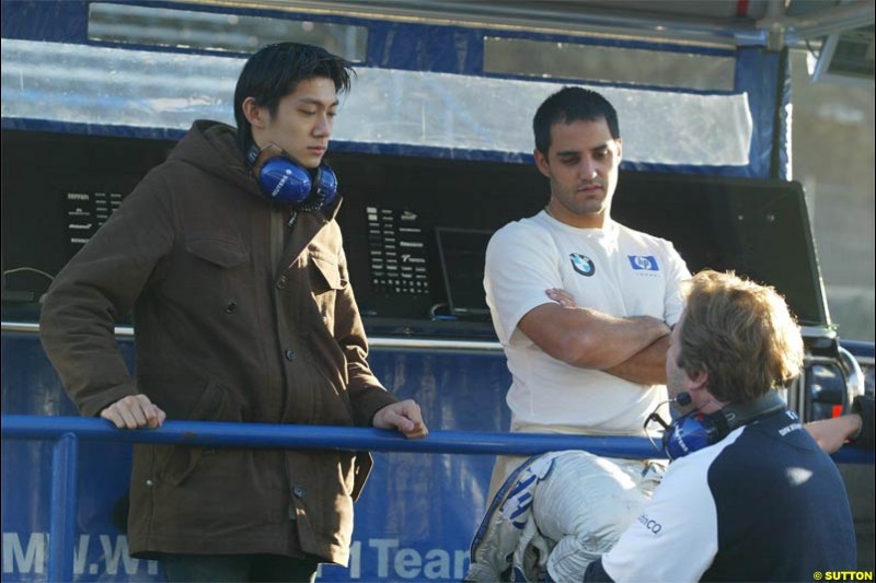 Jerez F1 testing, 9-11 December 2003.