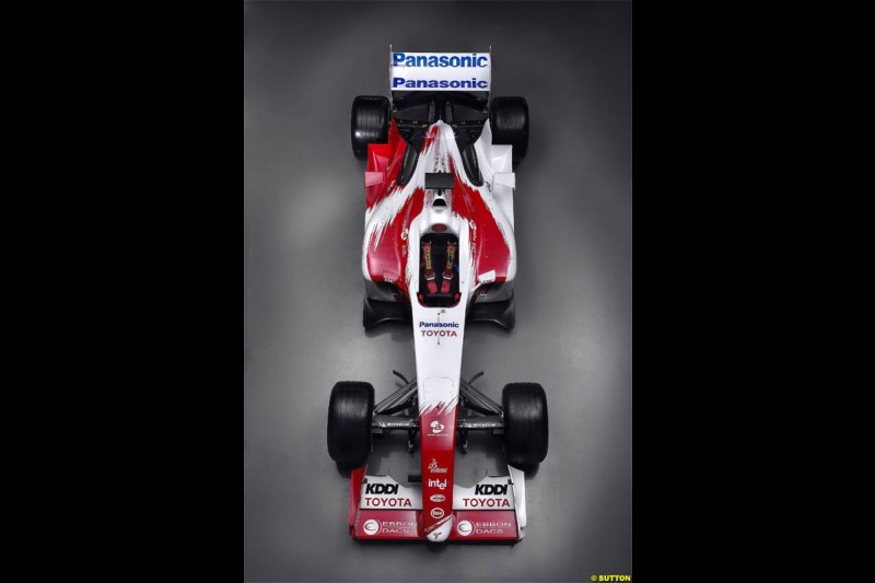 Toyota Racing TF104 Launch at Cologne, Germany. January 17th, 2004.