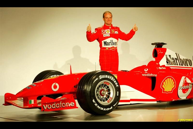 2004 Ferrari launch. Maranello, Italy. January 26th 2004.