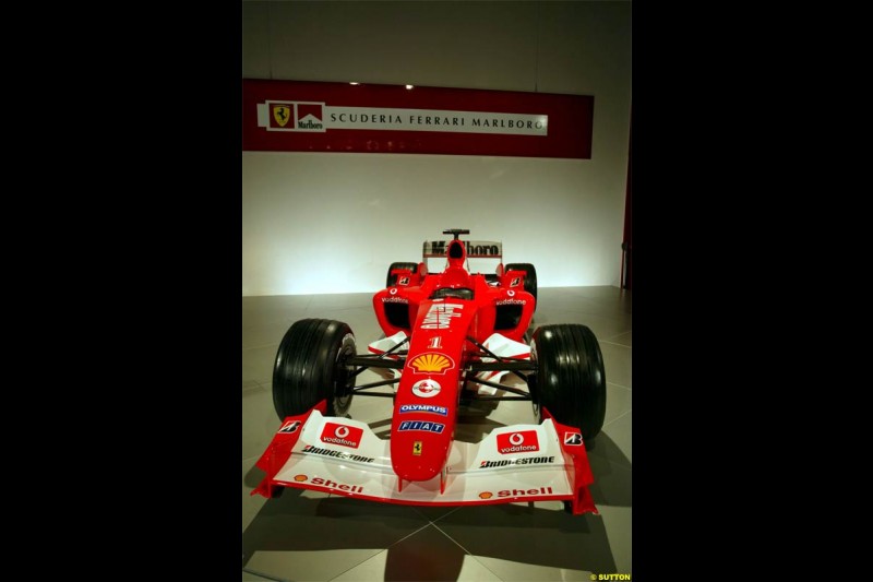 2004 Ferrari launch. Maranello, Italy. January 26th 2004.