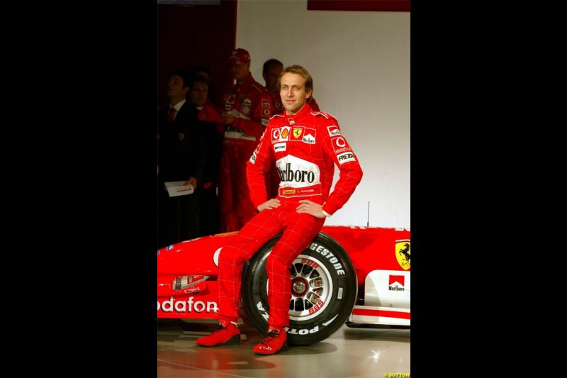 2004 Ferrari launch. Maranello, Italy. January 26th 2004.