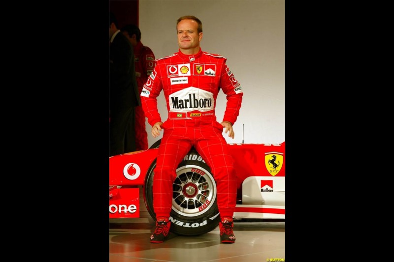2004 Ferrari launch. Maranello, Italy. January 26th 2004.