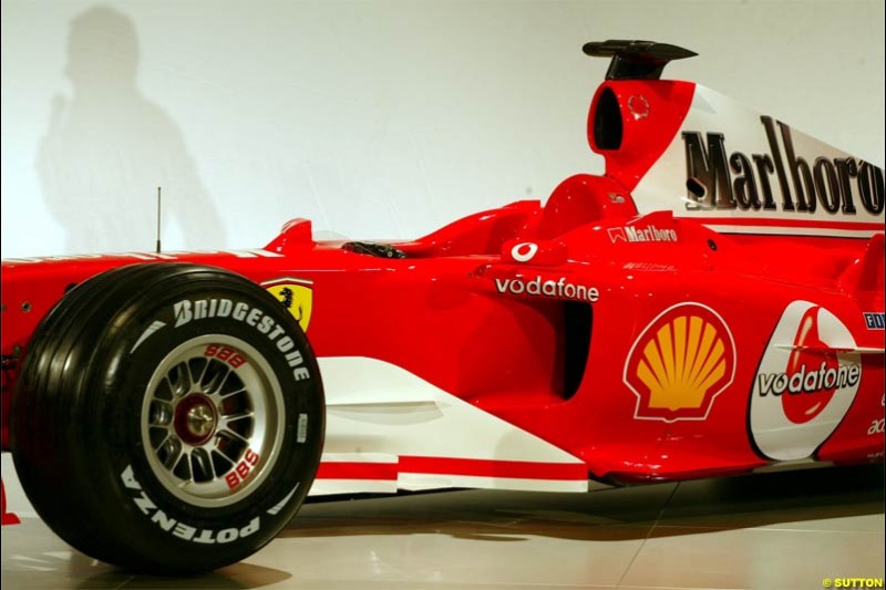 2004 Ferrari launch. Maranello, Italy. January 26th 2004.