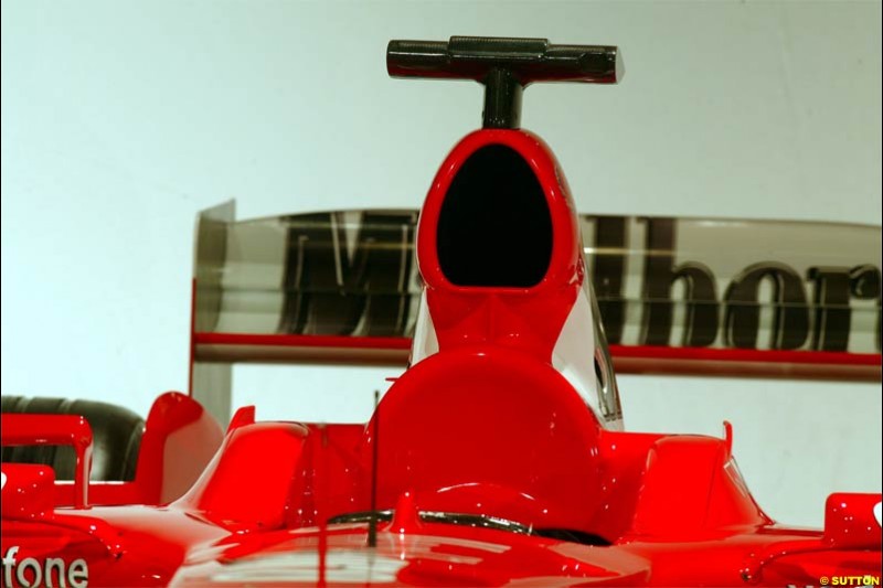 2004 Ferrari launch. Maranello, Italy. January 26th 2004.