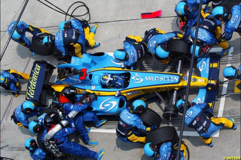 The Malaysian Grand Prix. Sepang, Kuala Lumpur, Malaysia. March 21st, 2004.