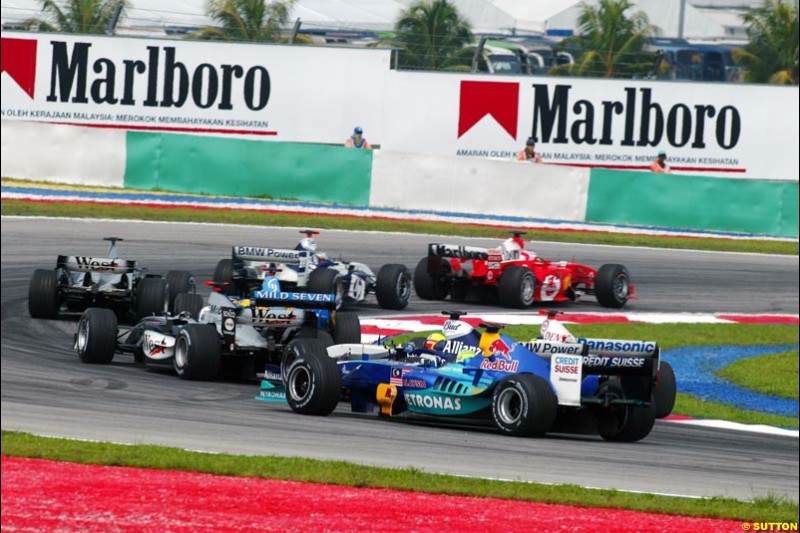  The Malaysian Grand Prix. Sepang, Kuala Lumpur, Malaysia. March 21st, 2004.