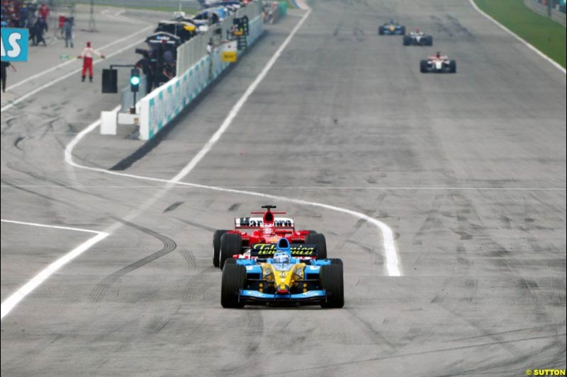 The Malaysian Grand Prix. Sepang, Kuala Lumpur, Malaysia. March 21st, 2004.