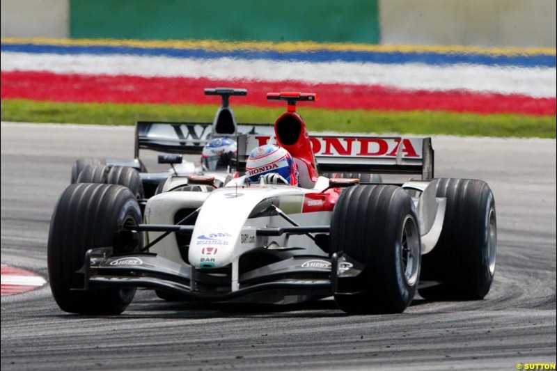 The Malaysian Grand Prix. Sepang, Kuala Lumpur, Malaysia. March 21st, 2004.